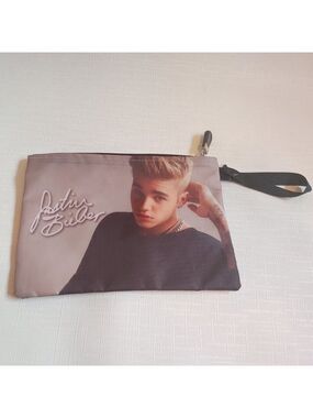 JUSTIN BIEBER Zip Pouch Double Sided